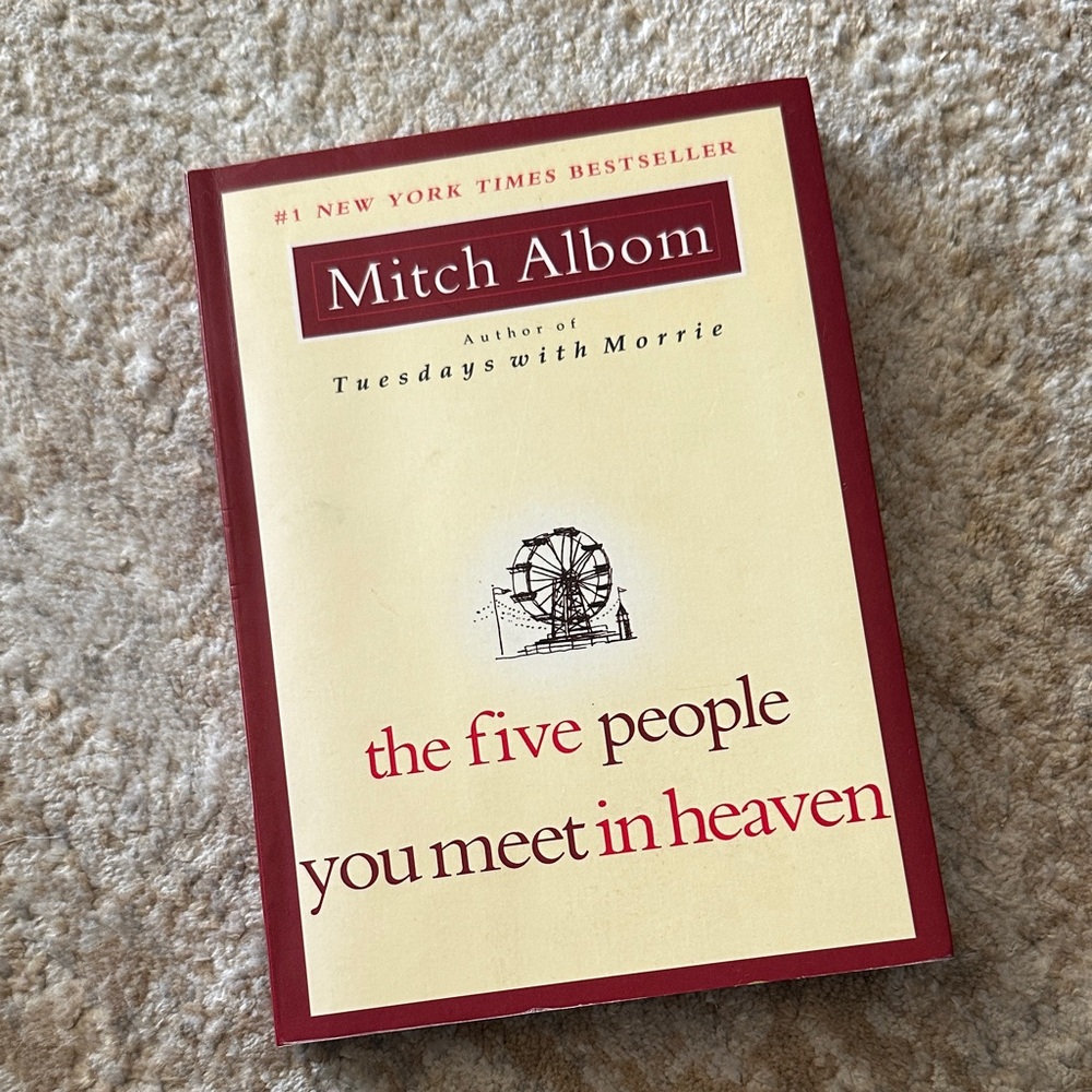 The Five People You Meet in Heaven Book by Mitch Albom